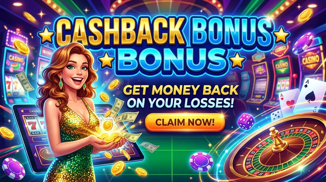Cashback bonus hos Amok casino