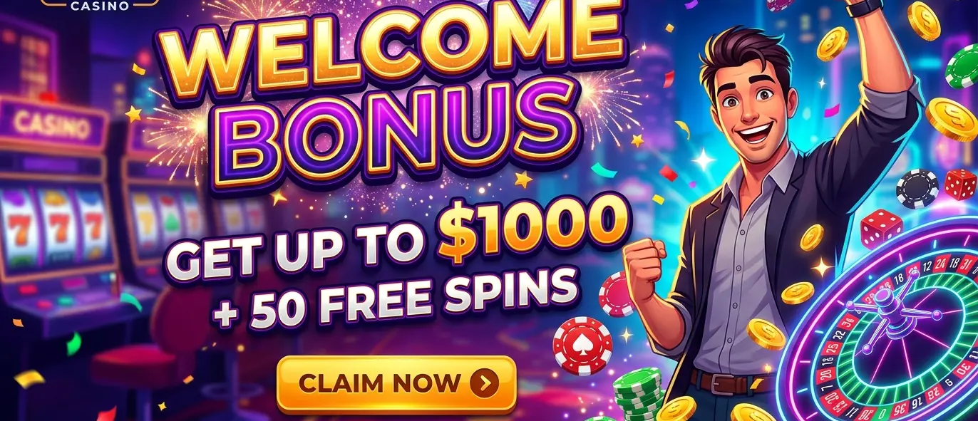 Velkomstbonus hos Amok casino